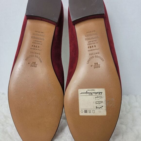 Salvatore Ferragamo Creations Archives 1960 Limited Edition 96/5000 Ballet Flat - Picture 12 of 12